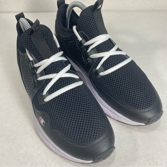 NEW Champion FLARE Cushion Fit Black /White Tie Athletic Shoes; Women’s Size 8 - Picture 5 of 15